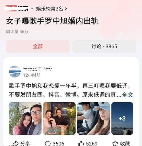 娱乐圈出轨爆料,真相与舆论的漩涡