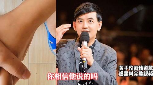 黄子佼爆料的完整视频,娱乐圈内幕大曝光