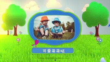 小孩照片爆料视频素材,捕捉童真笑容，记录成长瞬间