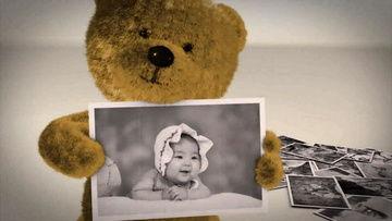 小孩照片爆料视频素材,捕捉童真笑容，记录成长瞬间